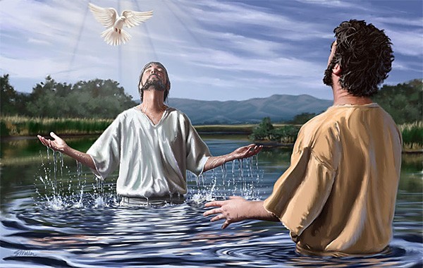 The Divine Revelation: Jesus’ Water Baptism in the Jordan